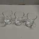 Goodhomes Glass Tea & Coffee Mug (Set of 3pcs)