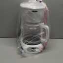 MUELLER HOME 12-Cup White Coffee Maker - Borosilicate Carafe, Auto-Off, Reusable Filter, Anti-Drip, Keep-Warm Function, Clear Water Level Window, White Kitchen Accessories