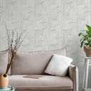 NuWallpaper x Scott Living Black Ink Peel and Stick Wallpaper, Removable Wallpaper, 20.5 in x 18 ft