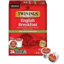 Twinings Decaffeinated English Breakfast Black Tea K-Cup Pods for Keurig, 24 Count (Pack of 1), Smooth, Flavourful, Robust, Enjoy Hot or Iced (EXP 10/28/28)