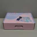 Sportneer Kids Roller Skates: 4 Size Adjustable Quad Skates with Light Up Wheels for 5-8, 8-12 Girls Boys Kids Toddlers Beginners, Birthday Gift with Protective Gear Set for Outdoor Indoor (Small - Little Kid, Pink)