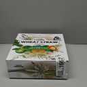 Grow Forward Premium Wheat Straw Plates - 10 Inch Reusable Hard Plastic Dinner Plates Set of 8 - Unbreakable & Microwave Safe Dishes for Dessert, Camping, RV, Outdoors, Patio, Kitchen - Sahara