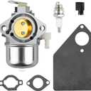 5-4993 Carburetor Fits for B&S Walbro LMT 5-4993 695503 690119 694526 498838 499029 Tractor Generator Engine 19G412 19E412 192432 192402 192412 Engines with Gasket Spark Plug Screw Cap Carb Kits