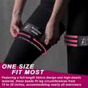 BFR Occlusion Bands for Women Glutes,Blood Flow Restriction Bands for Legs, Butt & Hip Building, Workouts, Best Fabric Resistance Bands for Squat Butt & Thigh