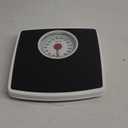 Taylor Battery Free Analog Scales for Body Weight, 330LB Capacity, Easy to Read Large 4.25-inch Dial, 10.3 x 10.6-inch Vinyl Mat Platform, Black