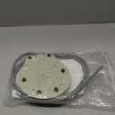 Foot Control Switch Pedal Squarel Fooe Valve for Dental Chair with Tube (2 Holes)