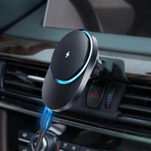 CLEC for BMW X5 2014-2018 X6 2015-2019 Magnetic Wireless Car Charger Phone Holder Mount Custom Fit for BMW X5 2014-2018 X6 2015-2019 15W Fast Charging Car Phone Holder Wireless Charger