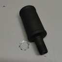 FVRITO Exhaust Muffler Silencer for Predator 196cc 212cc 301cc 420cc Coleman CT200u Trail 200 BT200x CT100u CC100x Go Kart Mini Bike Massimo Baja MB200 KT196 GX160 GX200 Clone 6.5hp Engine Parts Black