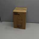 Kingsyard Upgraded Squirrel Proof Caged Bird Feeder for Outdoor Hanging - Additional Storage Tube Bird Feeder with 4 Feeding Ports & Perches, Easy to Clean & Refill. Green