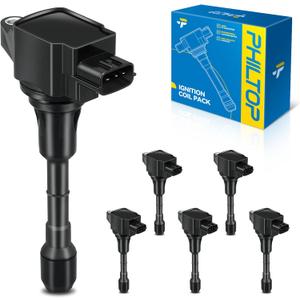 PHILTOP UF550 Ignition Coil Packs Fits for Nissan 2009-2023 Murano, 2009-2014 2016-2023 Maxima, 2013 2015-2020 2022-2023 Pathfinder, 2007-2018 Altima 3.5L, INFINITI 2018-2020 2022-2023 QX60