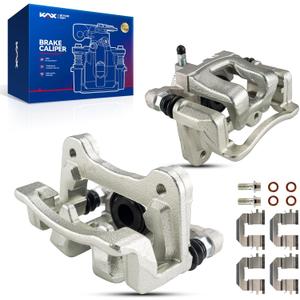 KAX Disc Brake Caliper Assembly Fit for 2011-2014 Hyundai Sonata, 2011-2015 Kia Optima 2.4L, 2015 Hyundai Sonata 2.4L, Rear Driver and Passenger Side Brake Caliper