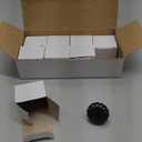 Matte Black 8 Pack Drawer Cabinet Knobs Kitchen Closet Dresser Cupboard Furniture Pulls Bathroom Bedroom Drawers Cabinets Hardware Flower Farmhouse Single Hole Knob Vanity Handles Solid Zinc Alloy