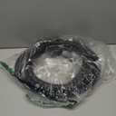 Pond Tubing 1  10ft- Black Corrugated Flexible PVC Hose, Kinkproof & Strong for Garden Ponds, Waterfall Sump Pump Pond Hose
