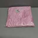 Newrara Adult Shiny Graduation Cap and Gown Tassel Set for High School & Bachelor (48, Pink)