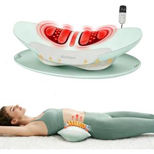 Smart Lower Back Massager with Soothing Warm Therapy & Air Traction Spinal Decompression Device for Sciatica Relief, Lumbar Pressure & Stiffness - Ideal Gift for Parents & Loved Ones