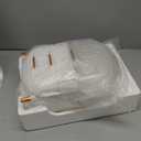 Makeup Organizer Skincare Organizers - Cosmetic Display Cases with Transparent Cover, SkinCare Organizers for Bathroom Countertop, Bedroom Vanity Desk, Lipstick Organizer, White Upgarde