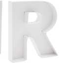 MRS Engagement fillable Cardboard Letters Wedding Party Charcuterie Board Food Sweet Decorative Box, White, 9MRSSH