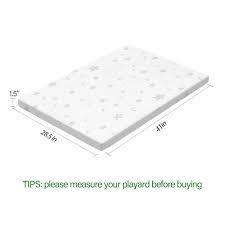 BEIANPP Pack and Play Mattress 41 x 28.5 for 4moms Breeze Plus Portable & 4moms Breeze GO Portable Travel, Soft Breathable Waterproof Cover