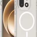 for OnePlus 15 Case Clear Compatible with MagSafe, Slim Fit Magnetic Rugged Bumper Cover Shockproof (Clear)