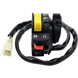M MATI Left Handlebar Start Stop Headlight Switch for Suzuki KingQuad 300 QuadRunner 250 500 LT-F4WDX LT-F300F LT-F250 LT-F250F LT-4WD LT-F500F 37400-19B13
