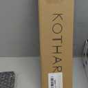 Kothar Wooden Keyboard Wrist Rest (Compact, Black)