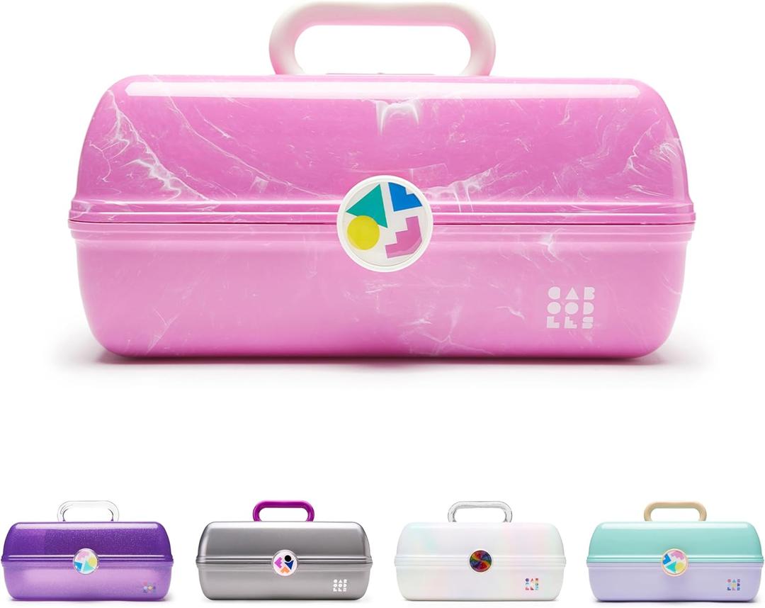 Caboodles On-The-Go-Girl Case (Bubblegum Marble)