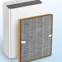 TT-AP002 Replacement Filter Compatible with TaoTronics TT-AP002 Air Purifier and VAVA VA-EE008 Air Purifier, 3-in-1 HEPA Filter and Activated Carbon Filter, 1-Pack