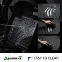 ANBINGOFit for Toyota Prius Floor Mats 2016-2022,for Toyota Prius Prime Car Mat 2017-2022(Not Prius C & Prius V) All Weather Mats for Prius TPE Car Matt Rugs for Prius Rubber Trunk Carpet