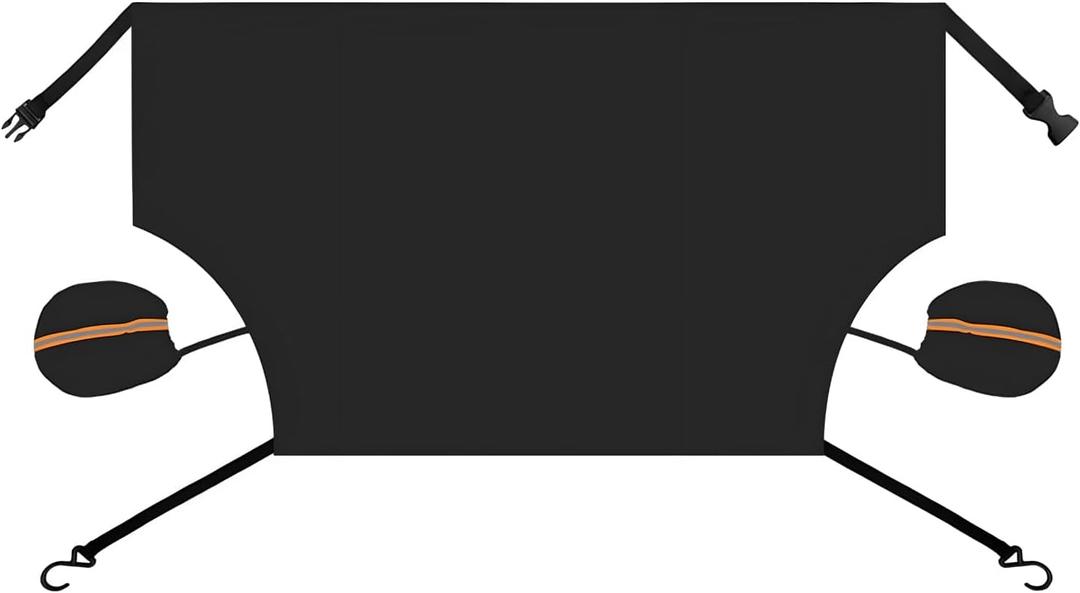 Car Windshield Snow Cover, Waterproof Front Windshield Protector Ice and Snow Shield, Multi-Purpose Oxford Front Windscreen Cover Protects Against Frost Water UV Rays