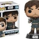 Pop Star Wars Rogue One Captain Cassian Andor Vinyl Figure