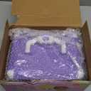 Kids Makeup Sets for Girls - Washable Makeup Toys with Mirror, Real Dressing Table with Stand Princess Pretend Makeup Sets for Ages 3 4 5 6 7 8-12 Year Old Girls Birthday & Christmas (Purple White)