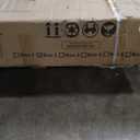 GAOMON Hardtop Spruce Wood Gazebo 12'x20', with Double Roof of Metal Sheets, 4.7'' Heavy Duty Poles, Net, and Curtain, Permanent Building for Patio, Deck, Backyard, Lawn, and Garden, Khaki