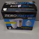 ZeroWater Official Replacement Filter - 5-Stage 0 TDS Filter Replacement - System IAPMO Certified to Reduce Lead, Chromium, and PFOA/PFOS, 2-Pack