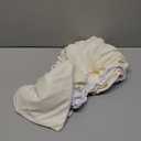 Arch Backdrop Cover Set of 2(6ft/7.2ft) Double Color Wedding Arch Cover Spandex Fitted Arch Covers, Round Top Arch Backdrop Cover for Baby Party Birthday Banquet Shower (White+Cream)