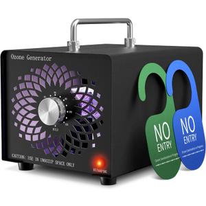 2025 Latest Generator, High Capacity Machine Odor Removal Up to 6000 Sq.Ft, for Car/Home/Smoke/Pet Odor, Black