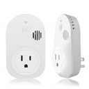 Briidea Power Failure Alarm with LED Indicator & 80dB Siren, Powered by Rechargeable Battery (included), Perfect for Monitoring Refrigerators, Freezers, Sump Pumps, Aquariums (White)