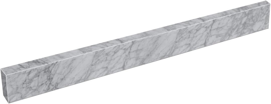 48 Inch Carrara Marble Backsplash for Bathroom Vanity Sink Top