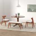 International Concepts 42" Round Dual Drop Leaf Pedestal Table, unspecified