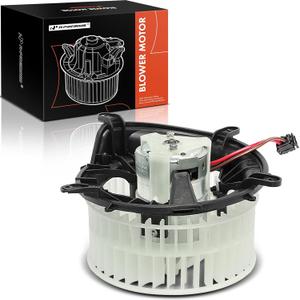 A-Premium HVAC Heater Blower Motor Assembly Compatible with Mercedes-Benz Vehicles - CL500, CL55 AMG, CL600, CL65 AMG, S350, S430, S500, S55 AMG, S600, S65 AMG - Front Side, Replace# 2208203142