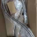 Symmons 9605-PLR-1.5-TRM-STN Origins 2-Handle 1-Spray Shower Trim with 1-Spray Hand Shower in Satin Nickel (Valves Not Included)