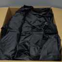 STARTWO Outdoor Furniture Cover Waterproof, 4 Piece Patio Furniture Set Cover for Outside Couch, Lawn Chairs, Coffee Table, Windproof with Buckle Strap, Black