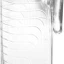 Bormioli Rocco Gelo Jug with Red Lid, 41-Ounce (39.2 Ounces)