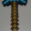 Mattel Minecraft Transforming Diamond Sword & Pick-Axe Kid-Sized 2-in-1 Toy Accessory for Role-Play & Costumes 