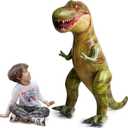 JOYIN 62 Giant T.rex Dinosaur Inflatable for Party Decorations, Birthday Party Gift for Kids and Adults, Dinosaur Pool Toys (Over 5Ft. Tall), One Size