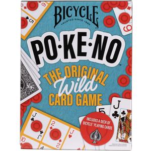 Bicycle Pokeno Card Game Set with Deck, Scoreboards & Chips, Poker meets Keno, Fun Party Game and Family Game Night Favorite, Ages 6+