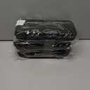 3 x TIGOJH Carrying Case compatible with Nintendo Switch 2 (2025), Switch 2 hard travel case, Nintendo Switch 2 carry case with 10 game cartridges and pocket for Switch 2 Accessories,Black