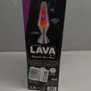 LAVA The Original Lamp - Large 52oz 16.3" - Vivid Twilight - Classic Liquid Motion Lamp - Orange and Purple Liquid - Item #5119