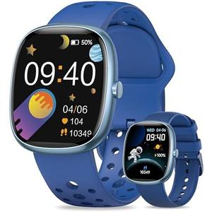 Kids Smart Watch for Girls Gift: No APP No Phone Needed kids Watch with 20+ Games Heart Rate Sleep Monitor Pedometer,Alarm Clock & Timer,Music Player, Camera,Birthday Gifts for 4-16 Year Olds Boy Girl