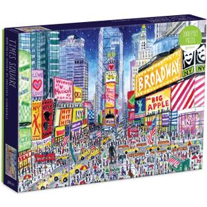 Galison Michael Storrings Times Square 1000 Piece Puzzle Bookstore