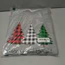 Merry and Bright Sweatshirts Women Funny Leopard Printed Plaid Christmas Trees Long Sleeve Shirt Xmas Graphic Pullover Tops (Gray, XL)